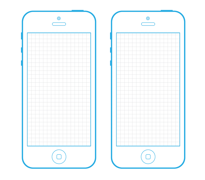 Wireframe Sketch Template by Mike The Indian