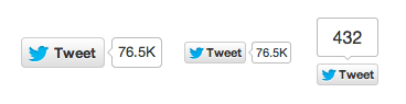 tweet button