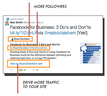 Twitter Card Example