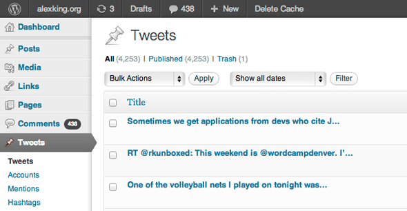 TwitterTools