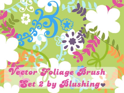 VectorFoliageBrushes