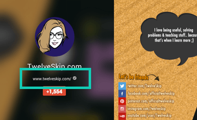 Verify your URL