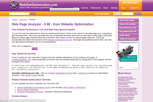 WebPageAnalyzer
