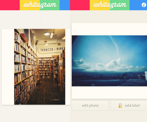 Whitagram Iphone App