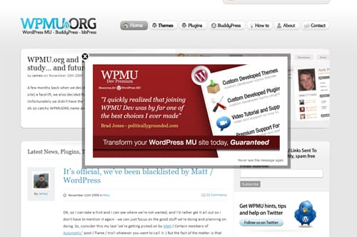 WordpressPopUp