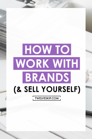 How To Work With Brands As a Blogger