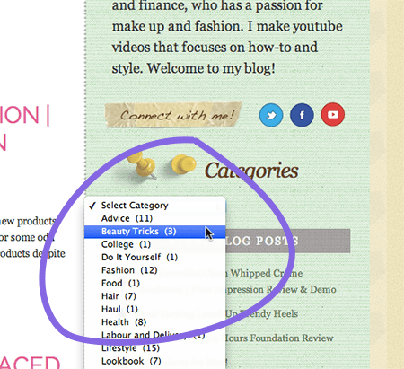 Wordpress categories