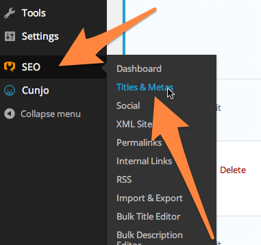 Configure WordPress SEO