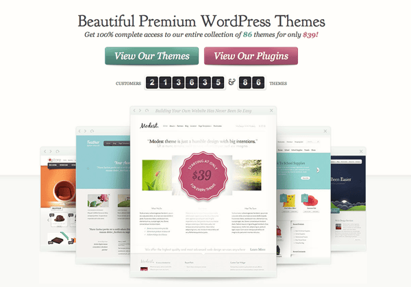 Premium Quality Themes - Elegant Themes