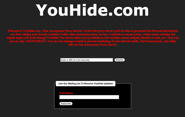 You Hide