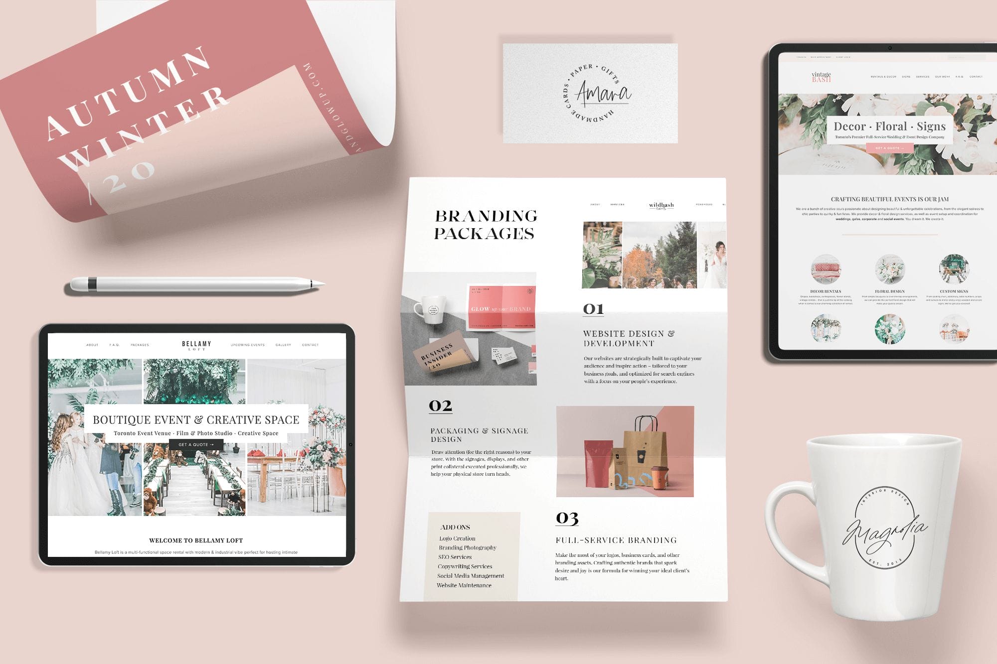 Brand Glow Up Branding and Web Design