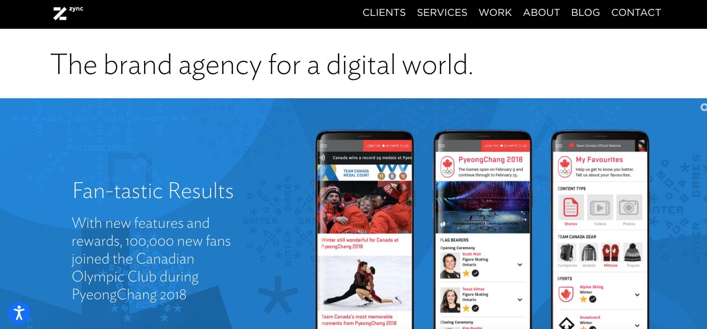 Zync Website Creative Company