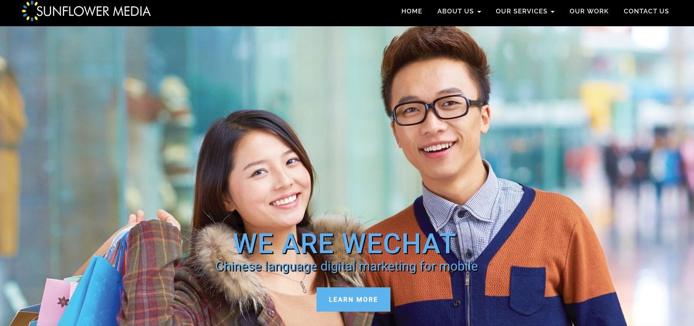 Sunflower Media Luxury Web Design