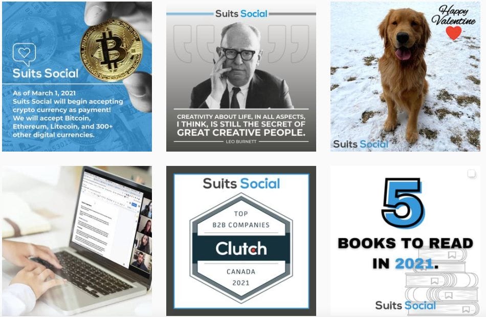 Suits Social Instagram