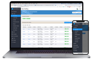 staff scheduling and monitoring