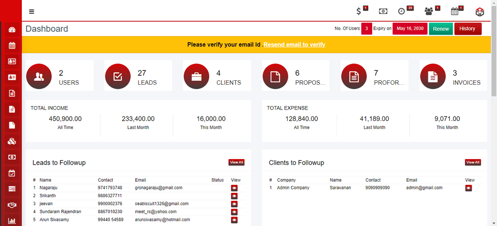 CRM software for startups