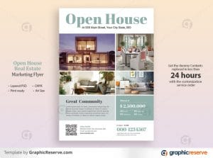 real estate flyer template