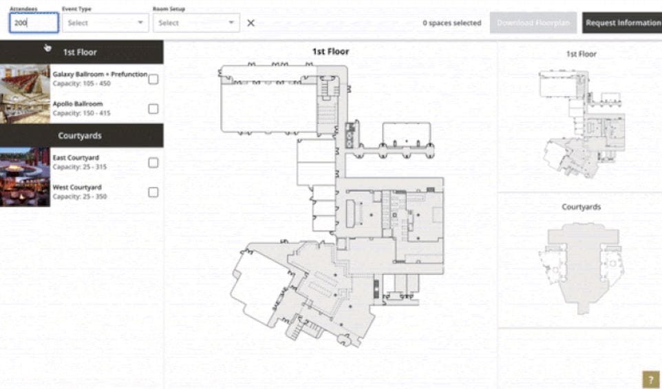 event floor plan app