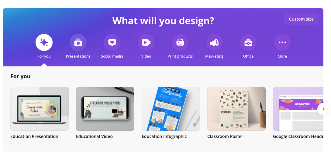 canva template real estate social media post