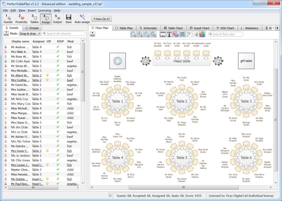 app for event floor plan