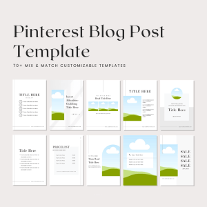 Pinterest Blog Post Templates