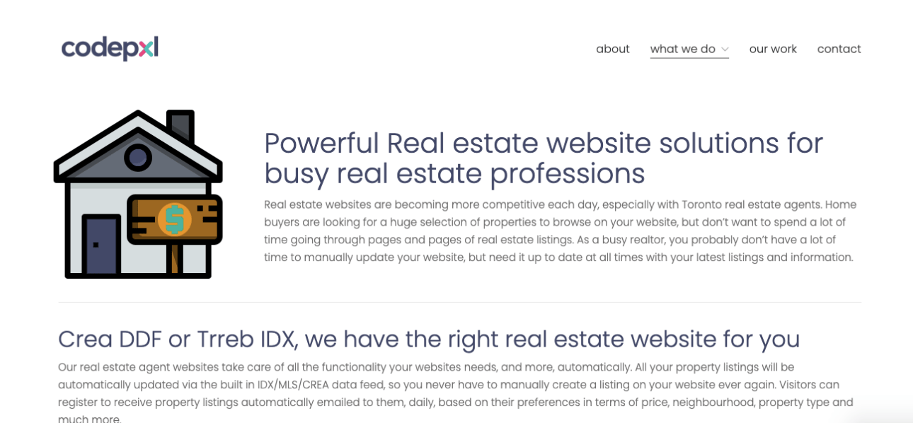 codepxl Web Designers for Real Estate Agents