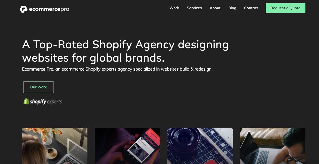 ecommerce pro Shopify Website Designers in Toronto