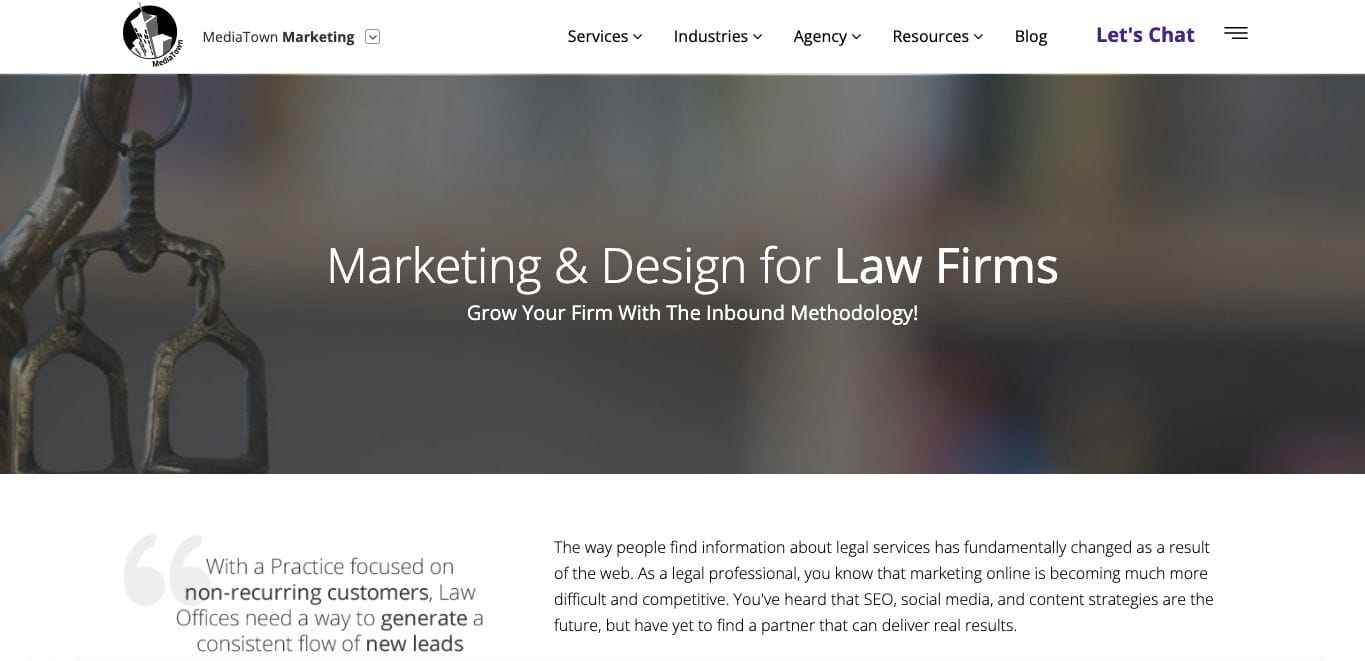 media town marketing Web Design Companies for Law Firms