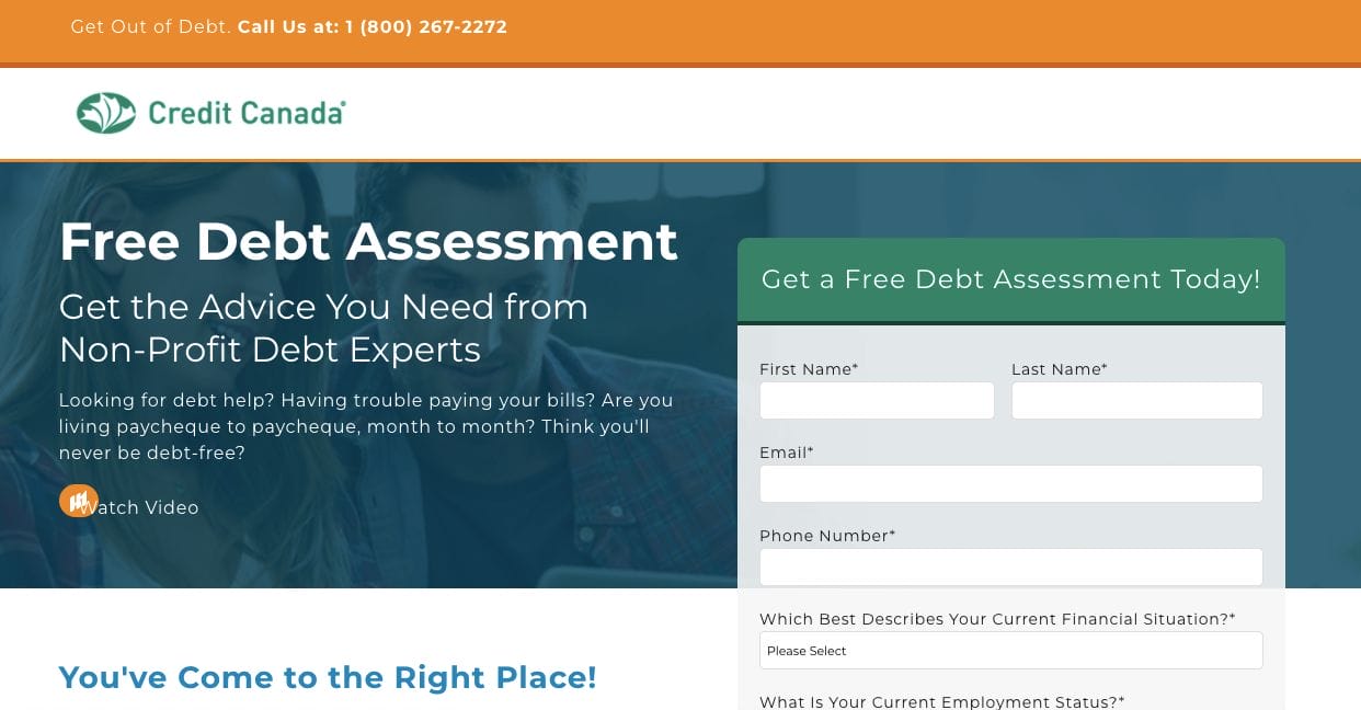 credit canada Financial Loss Coaching Websites