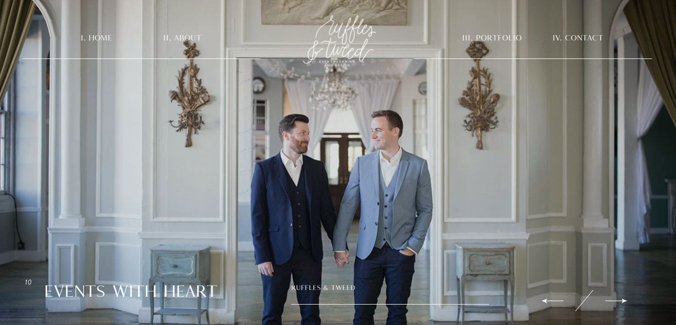 Ruffles & Tweed wedding planners