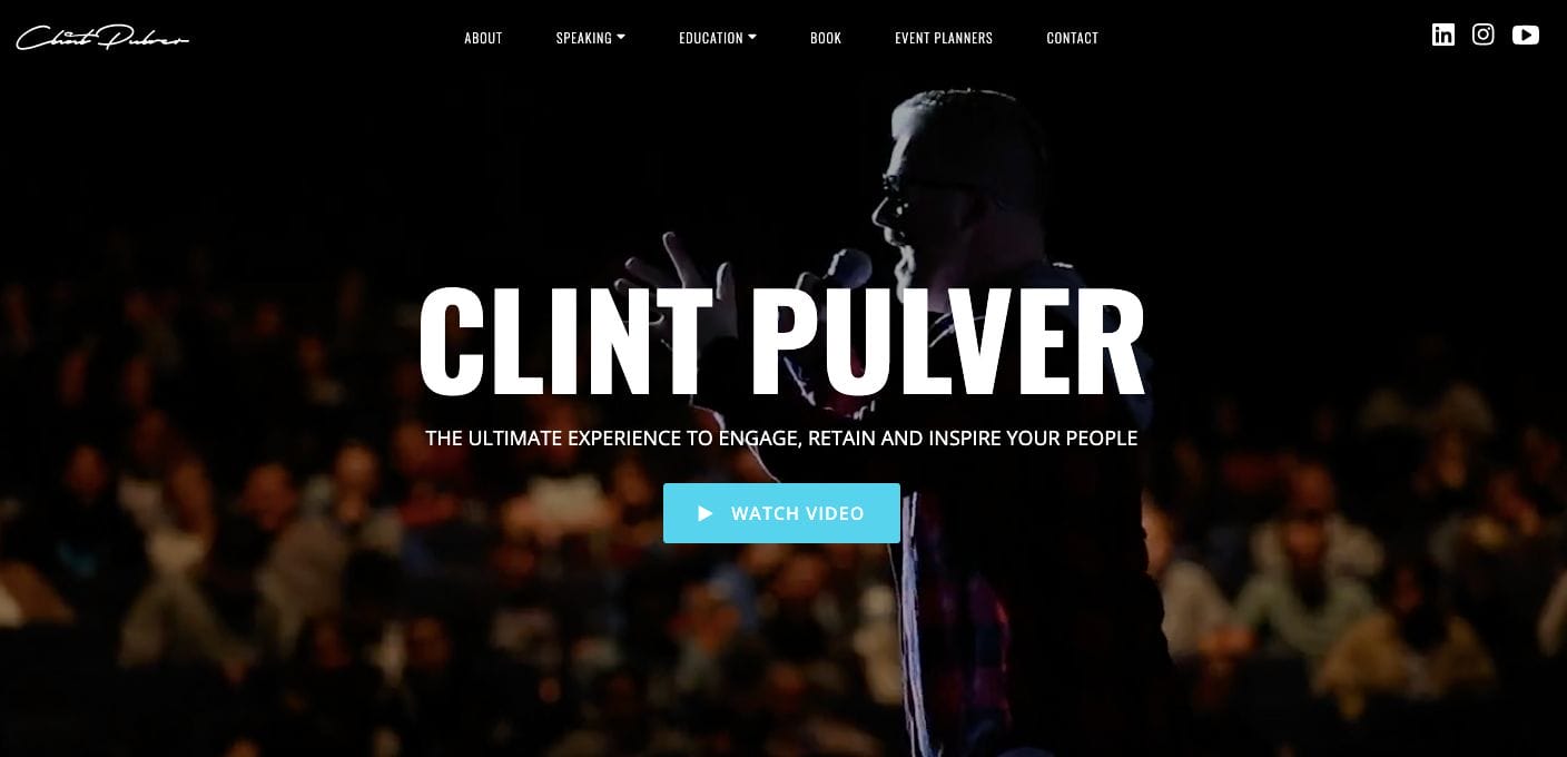 clint pulver public speaker websites