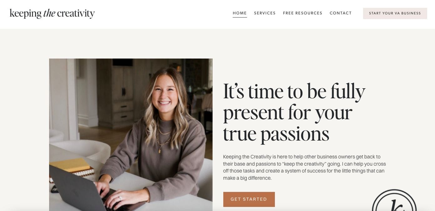 keeping the creativity