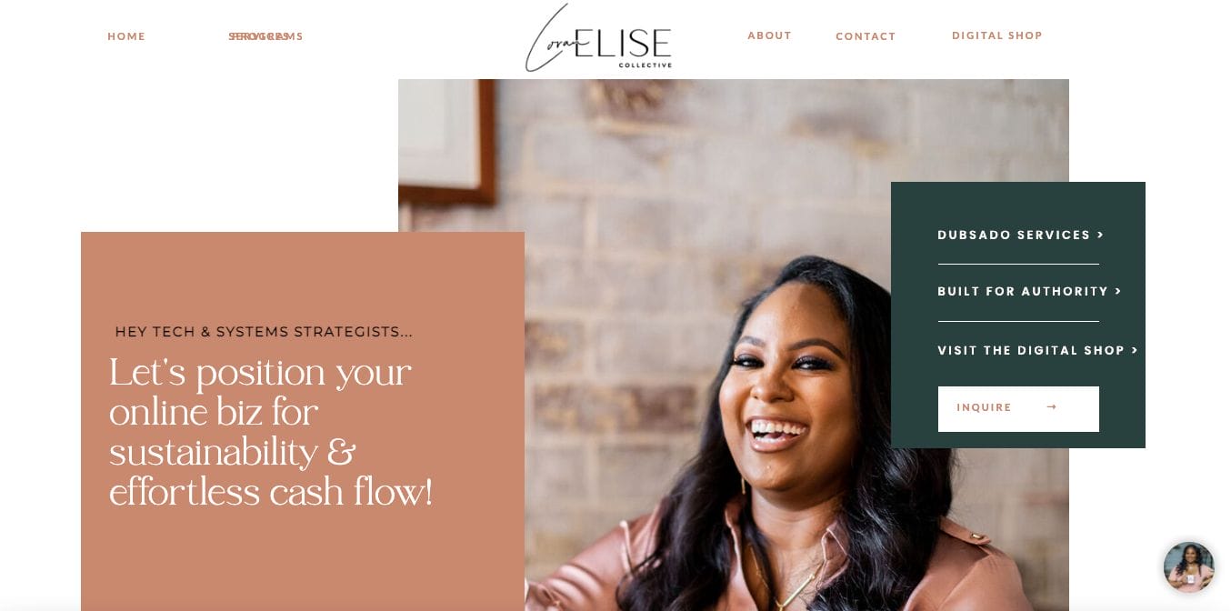 loran elise Virtual Assistant Websites