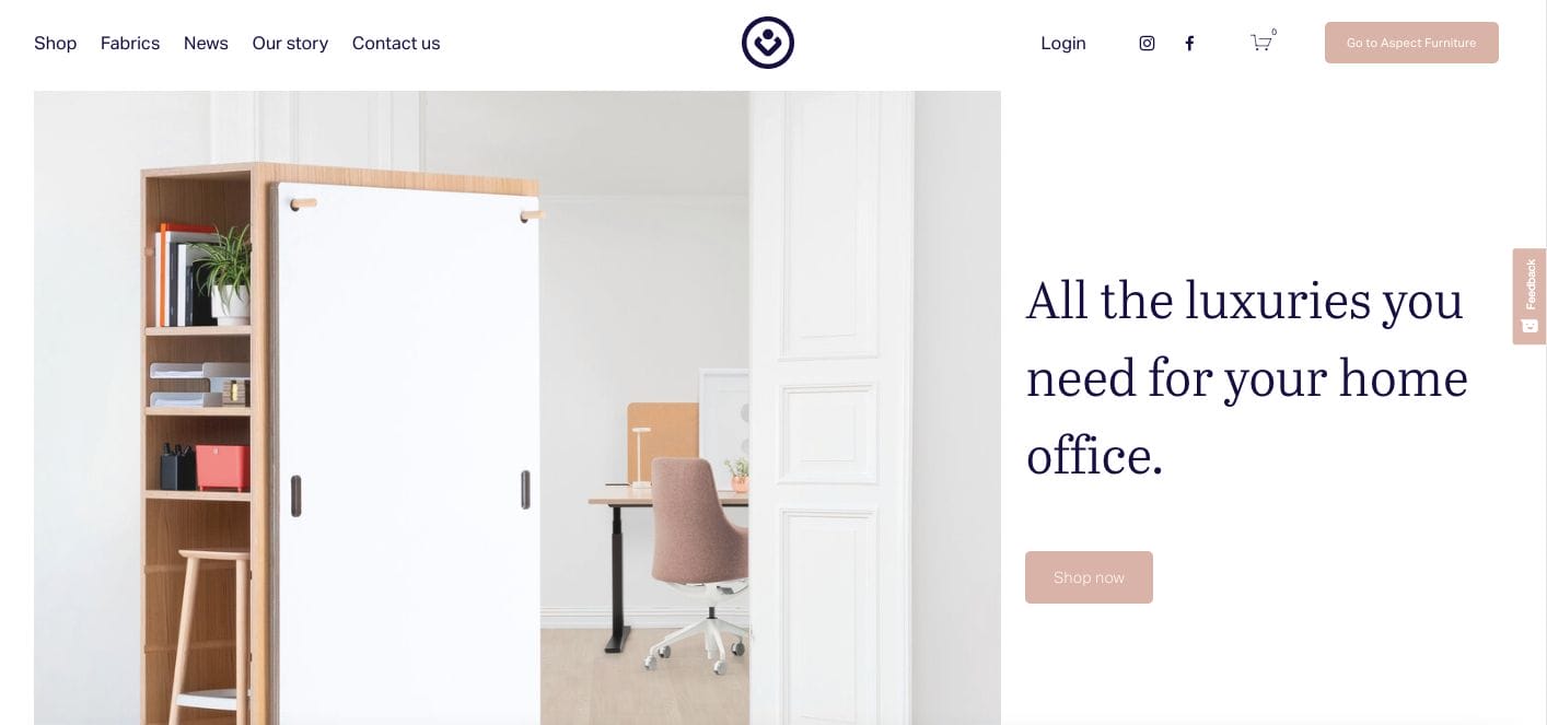 Aspect Home Website Design