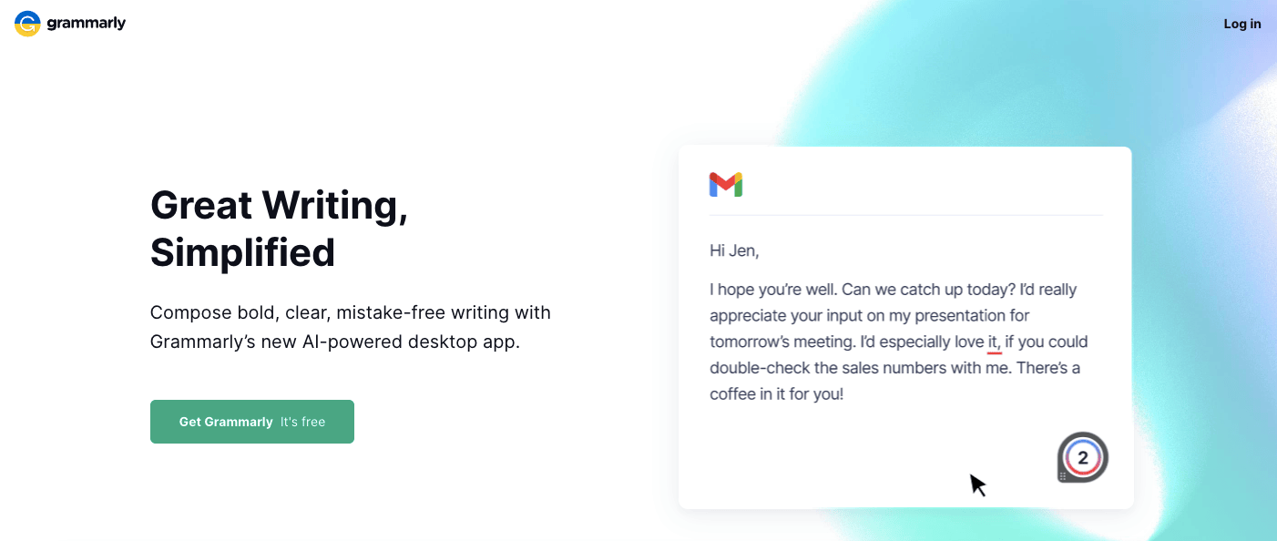 Grammarly Business Tool