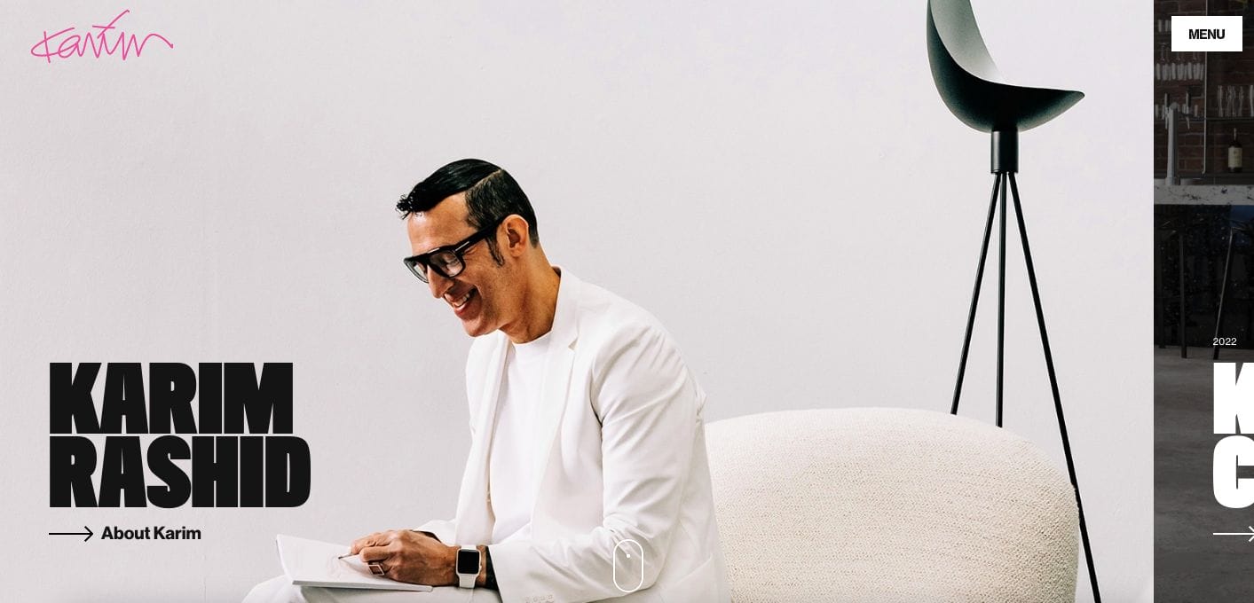 Karim Rashid Interior Design Websites