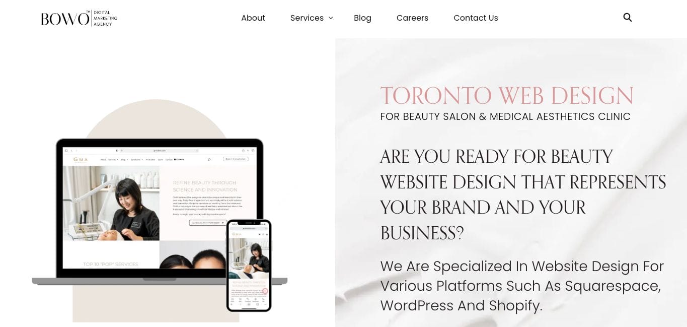 Bowo Creative Website Design