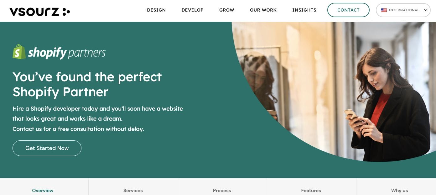 Vsourz Shopify Experts Toronto