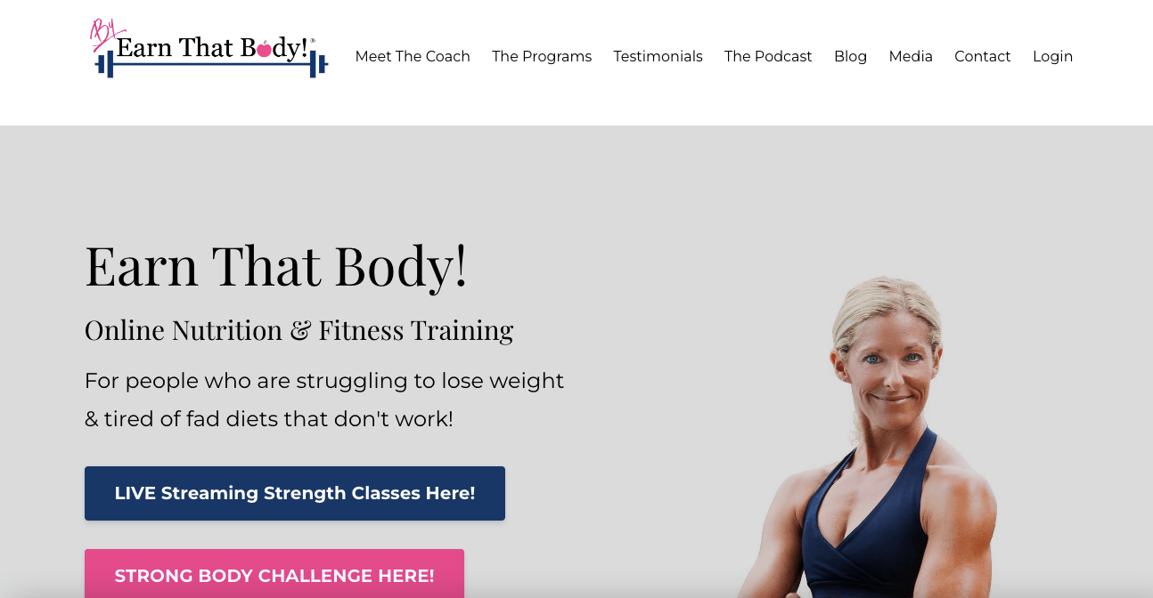 earn that body
