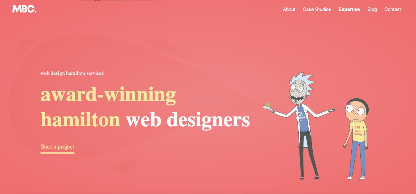 mb creatives website designers and developers hamilton