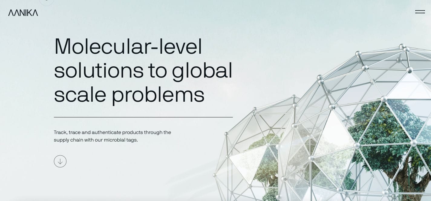 Aanika Biotech Website Examples