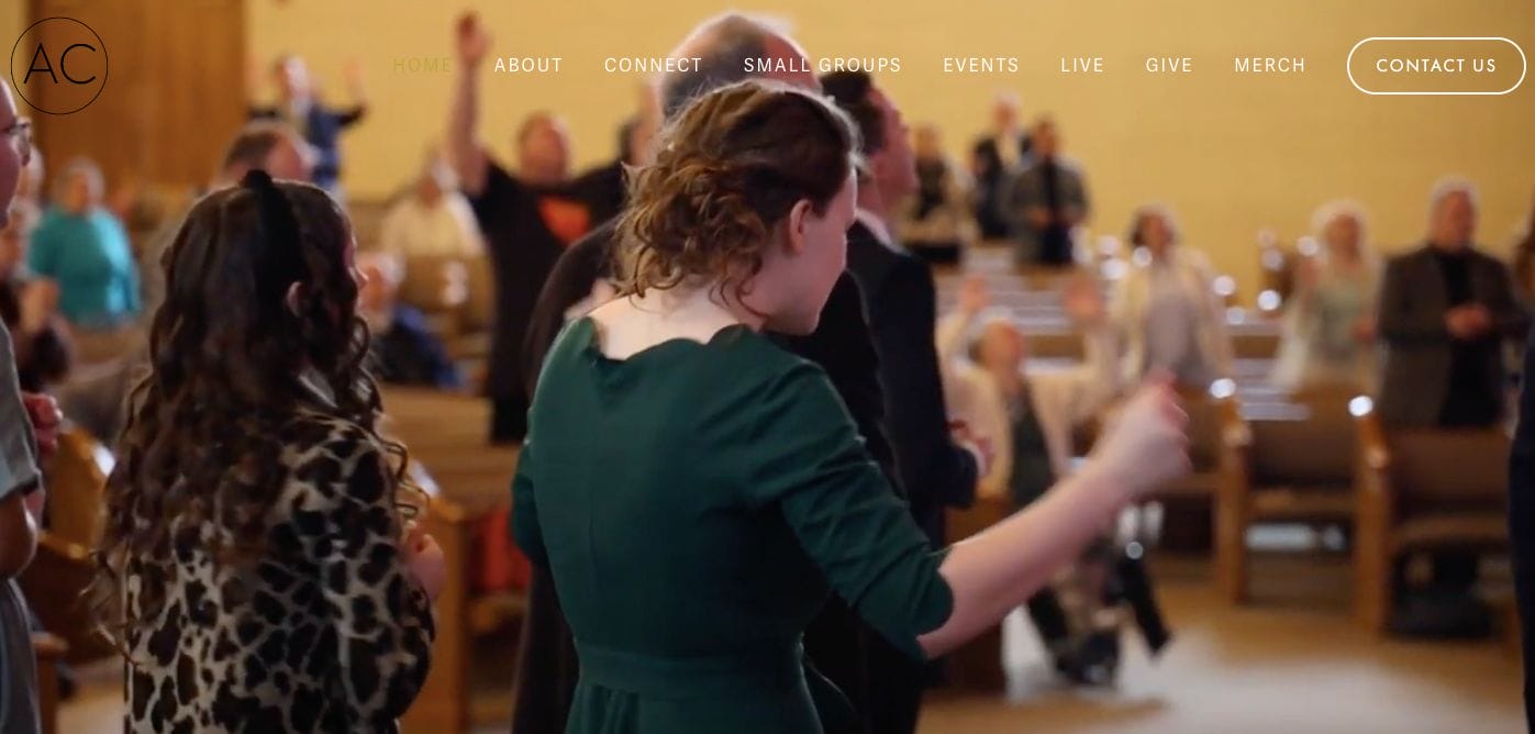 Apostolic Church Website Inspiration