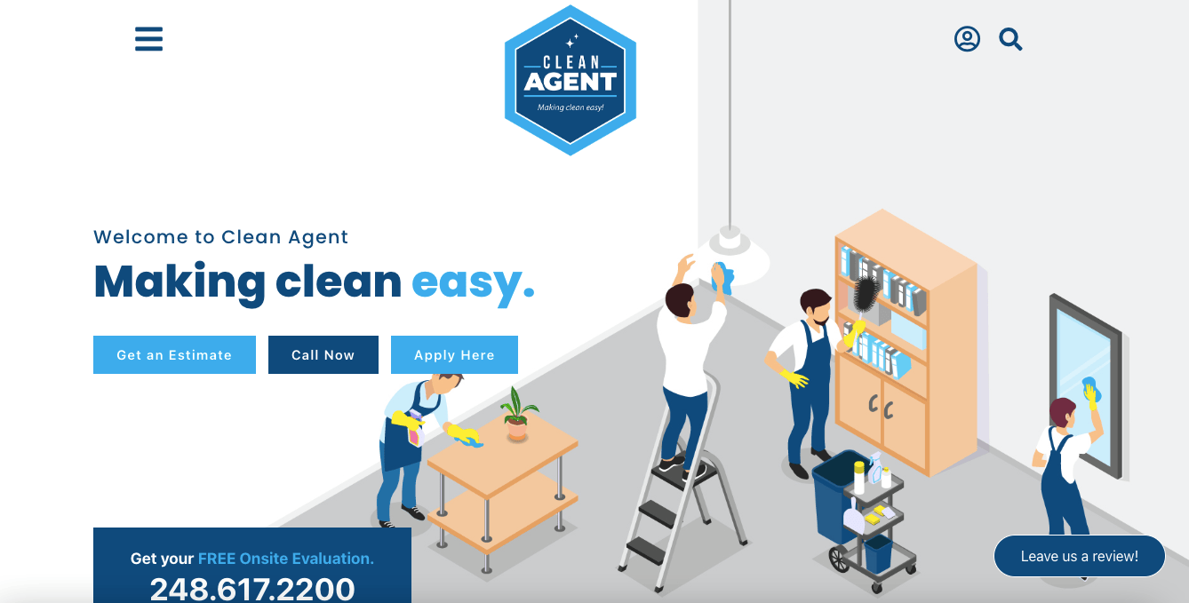 Clean Agent Website