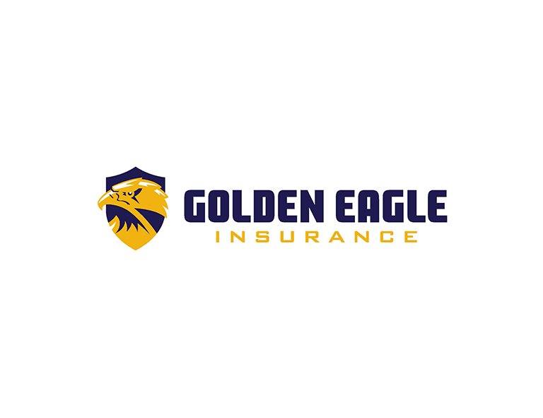 Golden Eagle Logo Examples of Insurance Agent
