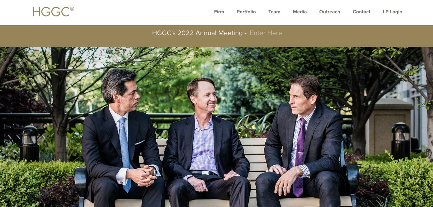 HGCC Private Equity Website Design Examples