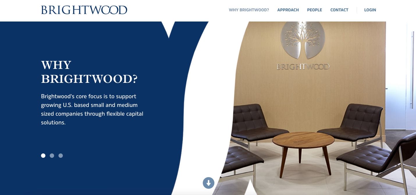 Brightwood Financial Services Website Examples