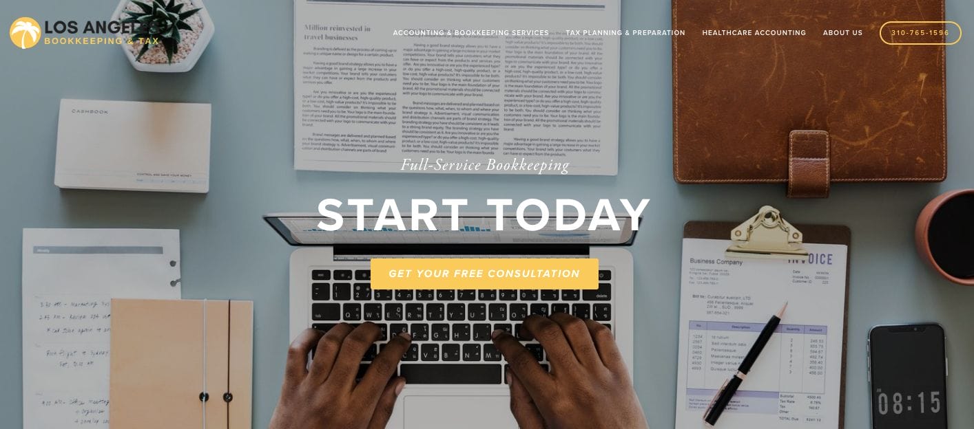 LA Bookkeeping CPA Websites