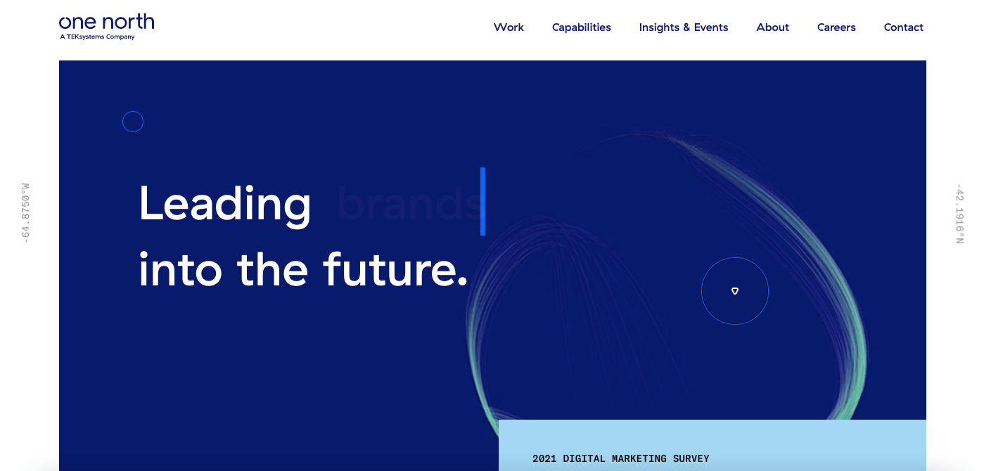One North Consulting Website Examples