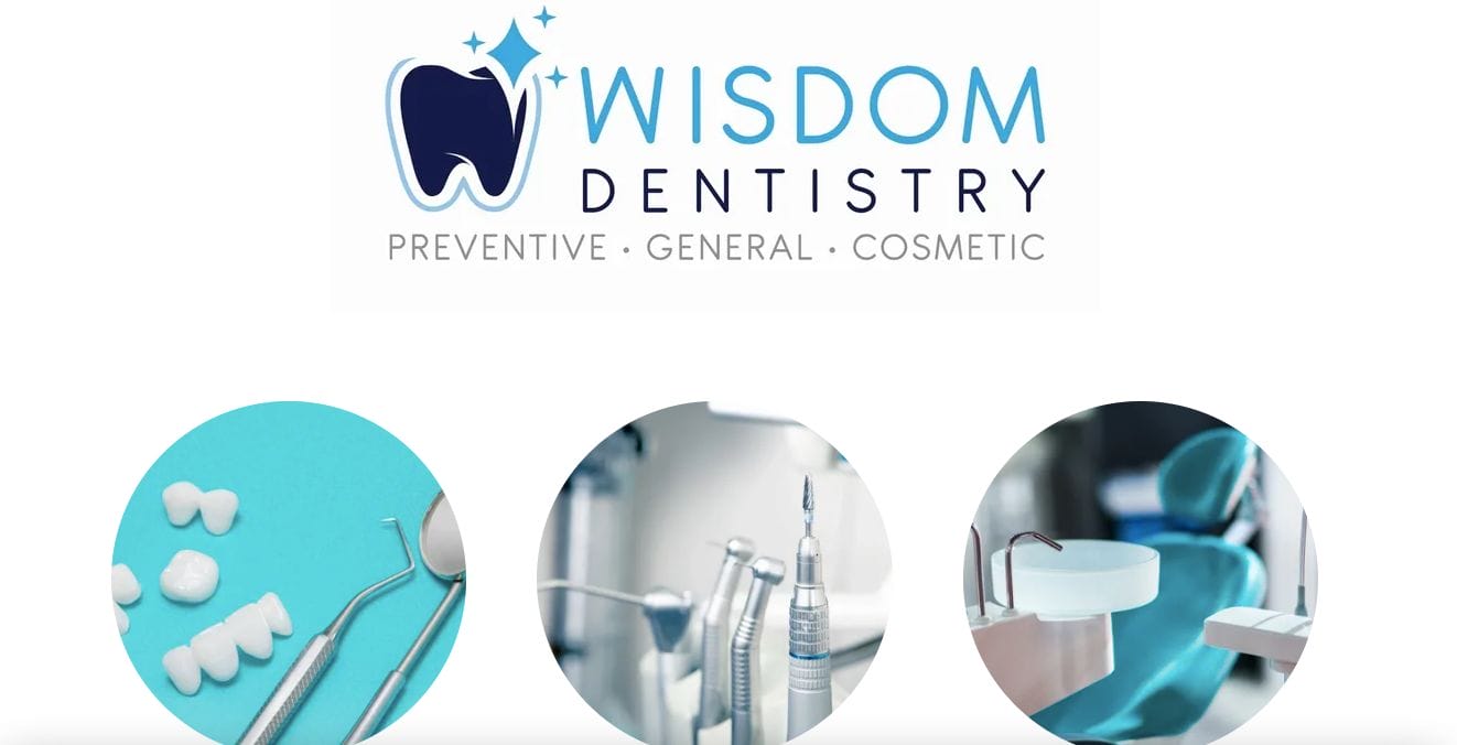 Wisdom Dentistry Website Examples