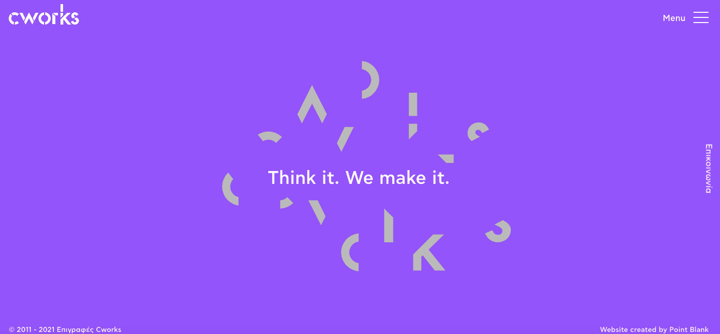 cworks construction website design examples